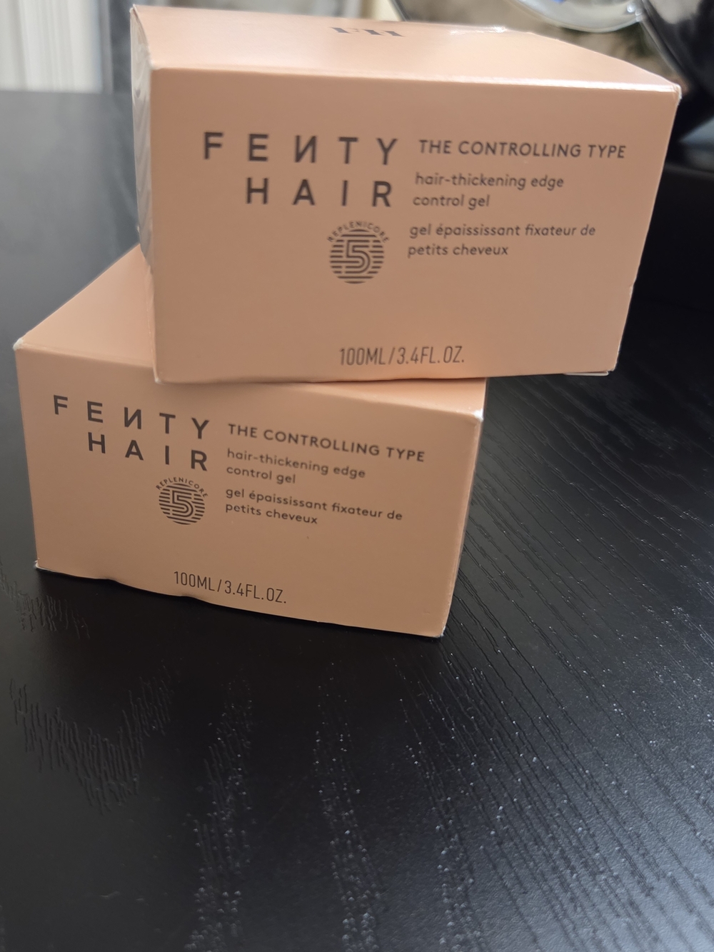 Set of 2 brand-new, authentic Fenty Hair The Controlling Type Hair-Thickening